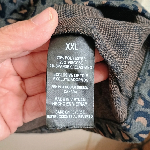 Nicole Miller Gray Black Sheath Dress Scoop Neck - Picture 5 of 5